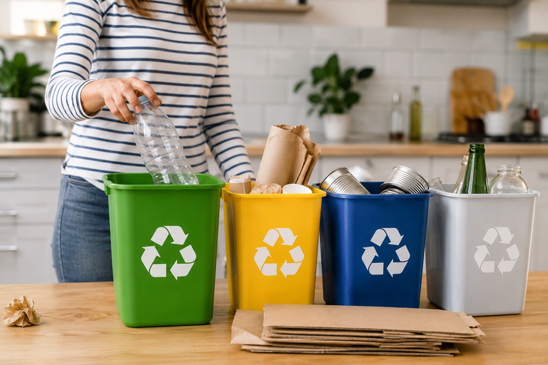 Reciclaje en el Hogar: Cómo Reducir Residuos y Cuidar el Medio Ambiente Desde Casa